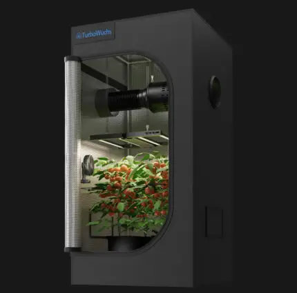 Turbowuchs Turbo3000 90x90x180cm Samsung LED Grow Tent Kits